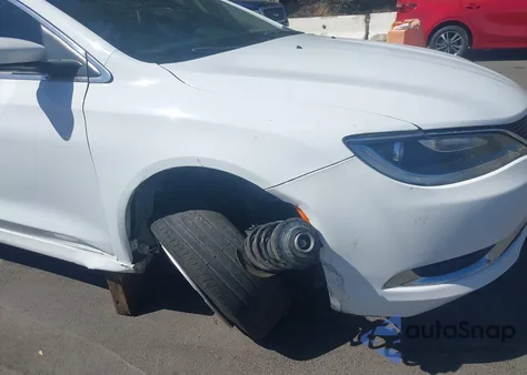 2015 Chrysler 200 Limited from USA, damaged, VIN 1C3CCCAB7FN562340